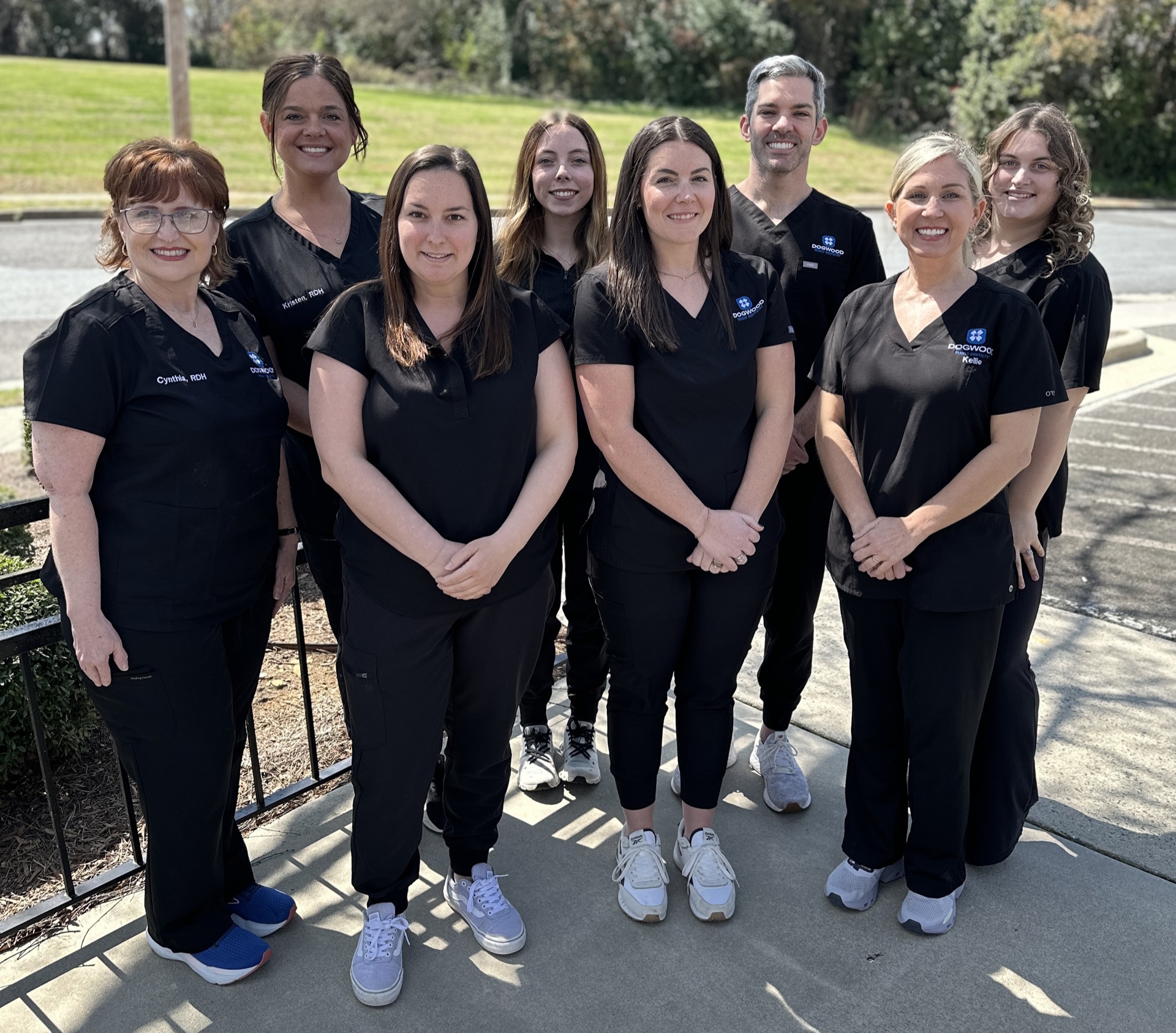 Patient receiving attentive dental care at Dogwood Family Dentistry