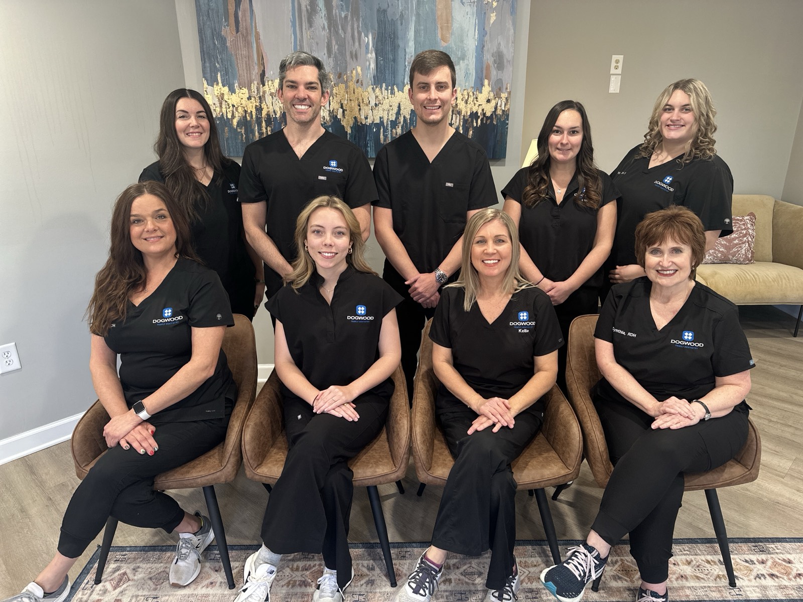The Dogwood Family Dentistry team at our Albemarle, NC office